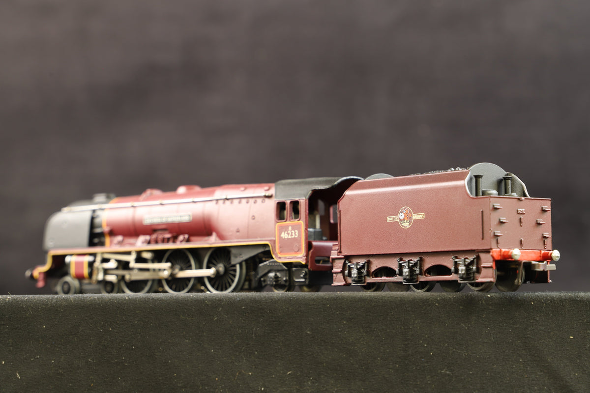 Halcyon/Hornby Dublo OO LT32 Loco BR &#39;Duchess of Sutherland&#39;, 3-Rail, Ltd Ed. 14 of 20