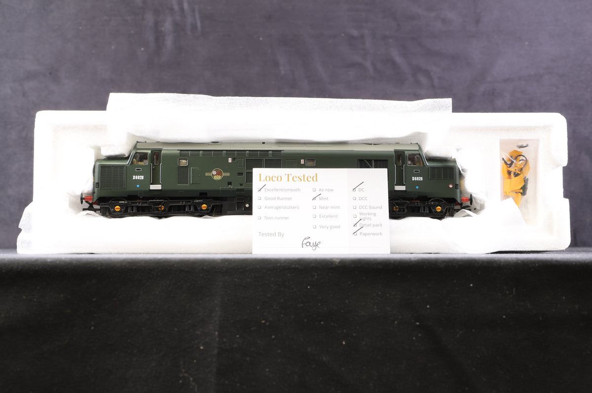 Bachmann OO 32-778 Class 37/0 &#39;&#39;D6826&#39; Diesel BR Green Centre Head Code