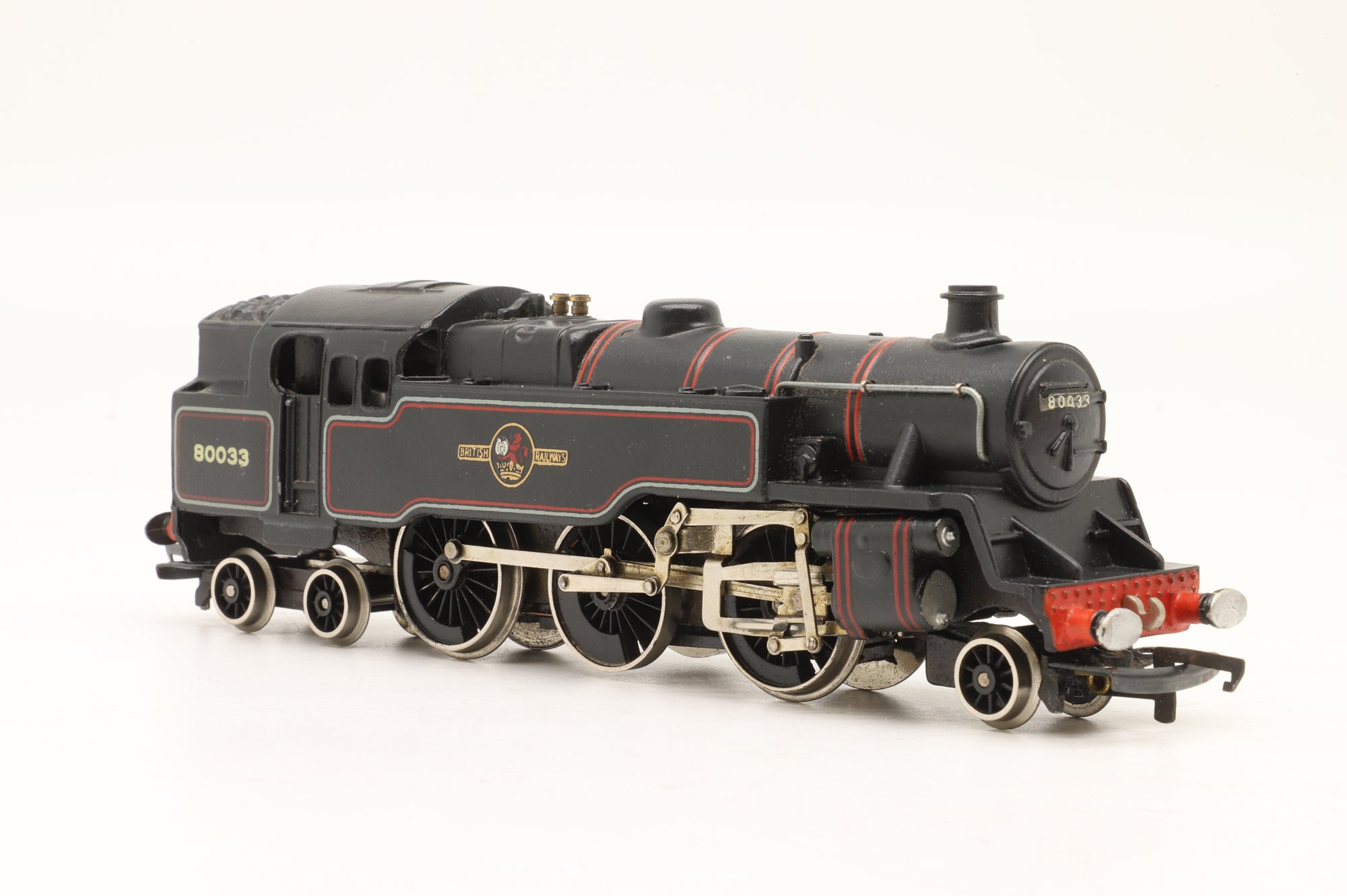 Wrenn OO W2218 Class 4MT 2-6-4 Tank 80033 in Lined BR Black w/ Late Crests