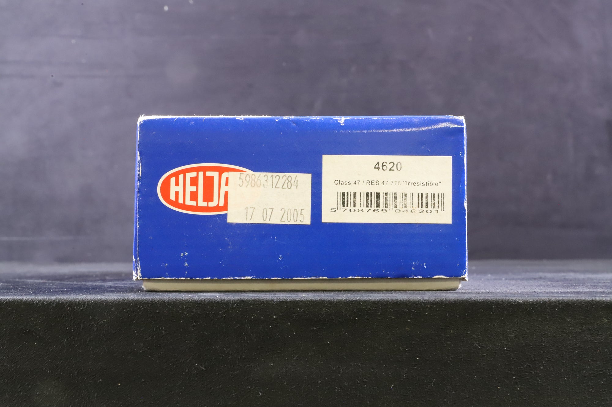 Heljan OO 4620 Class 47 47778 'Irresistible' in BR RES Livery - DCC Sound & Weathered