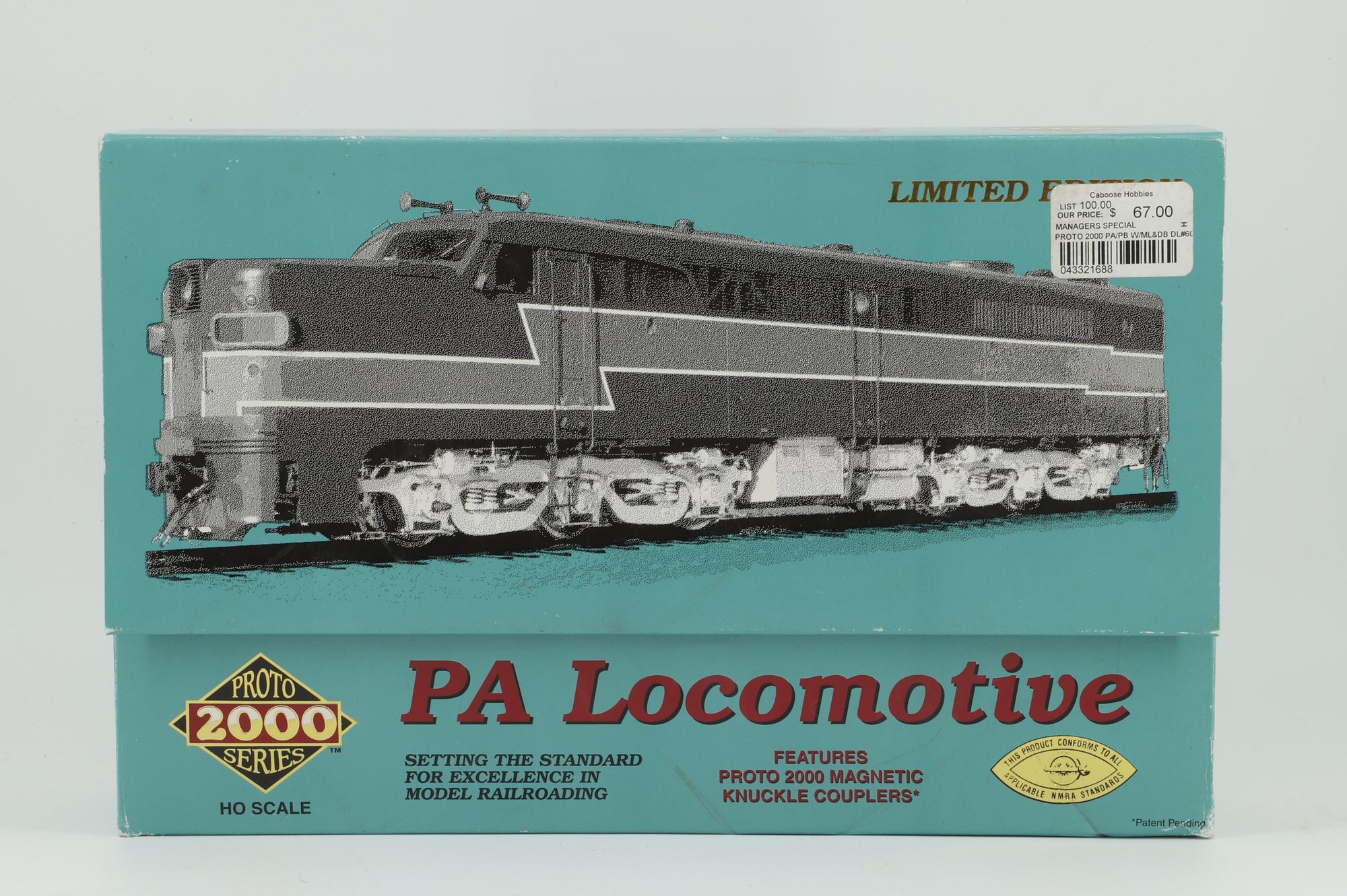 Proto 2000 Series HO 21688 PA Loco SP '6005'