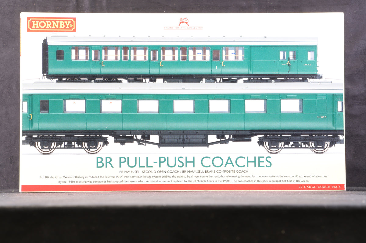 Hornby OO R4534 BR Pull - Push Coach Pack