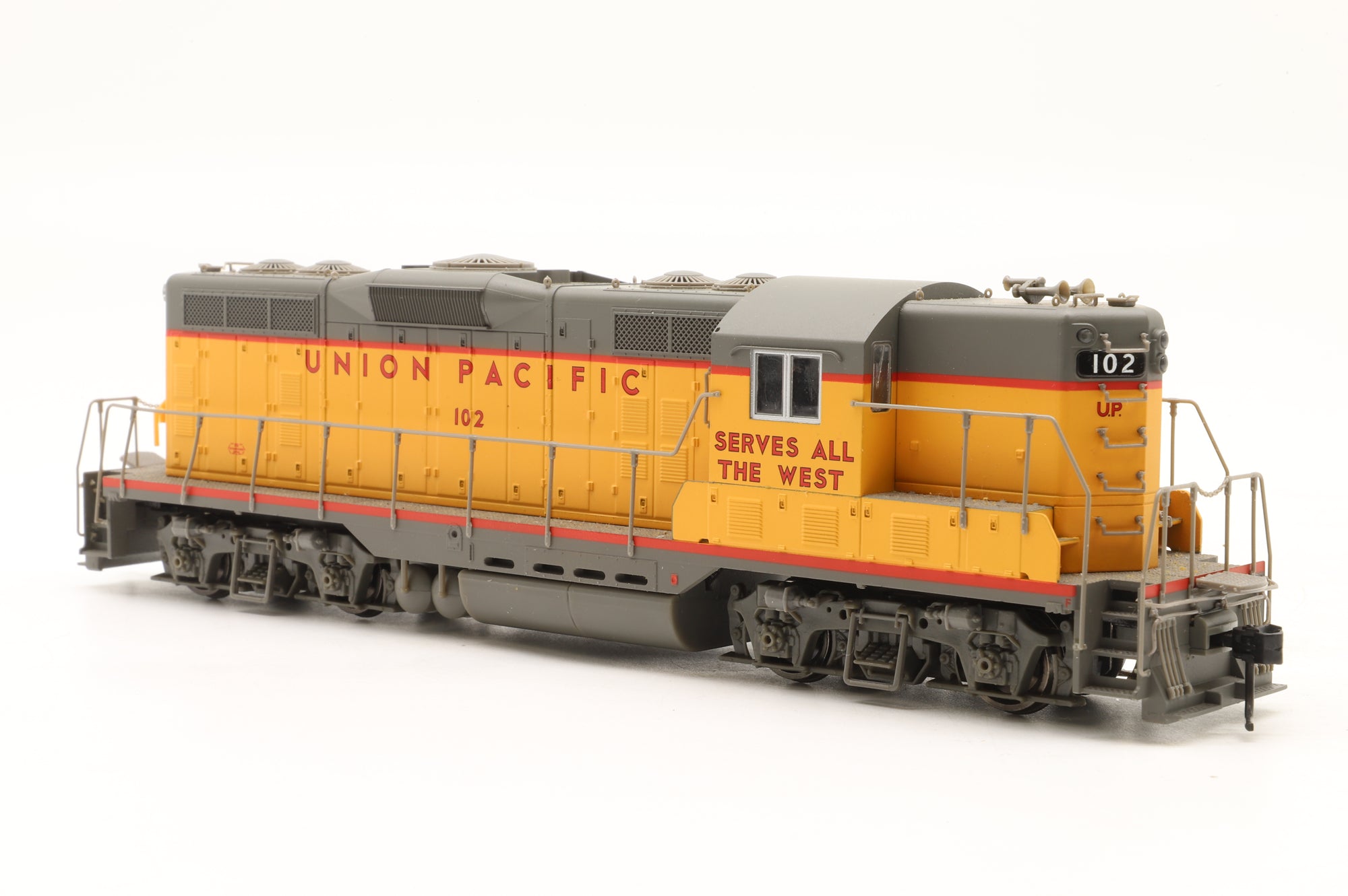WORKSHOP Proto 200 Series HO 23045 GP7 Phase II '102' UP Diesel Locomotive