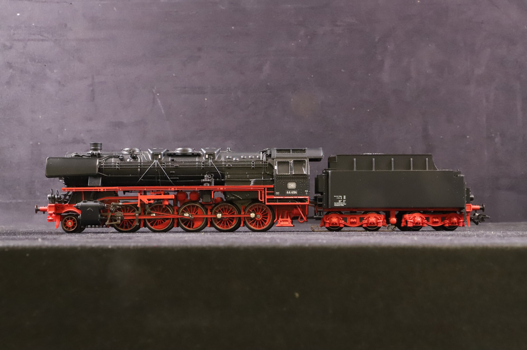 Marklin HO DRG BR 44 44494 in DB Black/Red - Digital Fitted