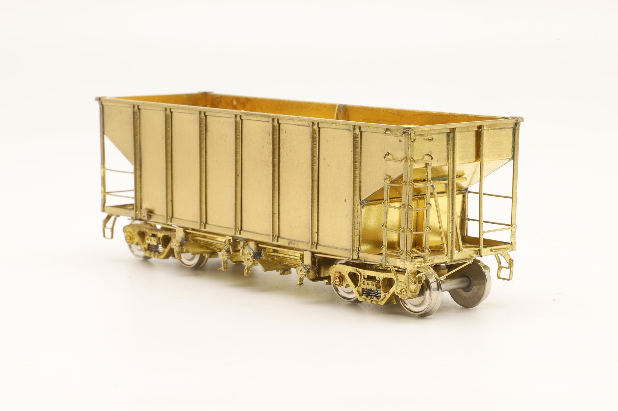 Precision Scale Co./Iron Horse Models HO Brass 15400 100 Ton Ballast Car AAR Class HK Unpainted