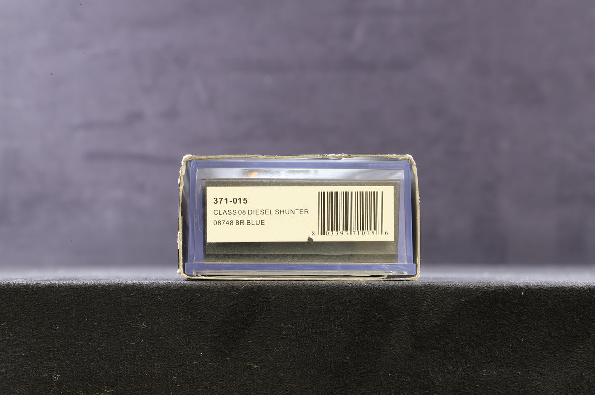 Graham Farish N 371-015 Class 08 Diesel Shunter &#39;08748&#39; BR Blue