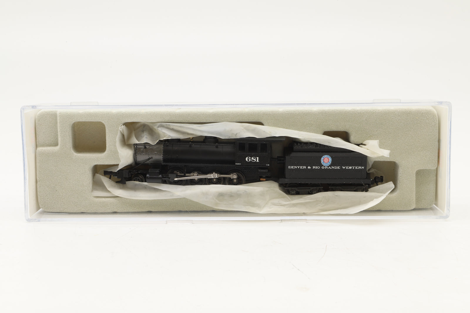 Athearn N 10917 D&RGW 2-8-0 Steam Loco #681