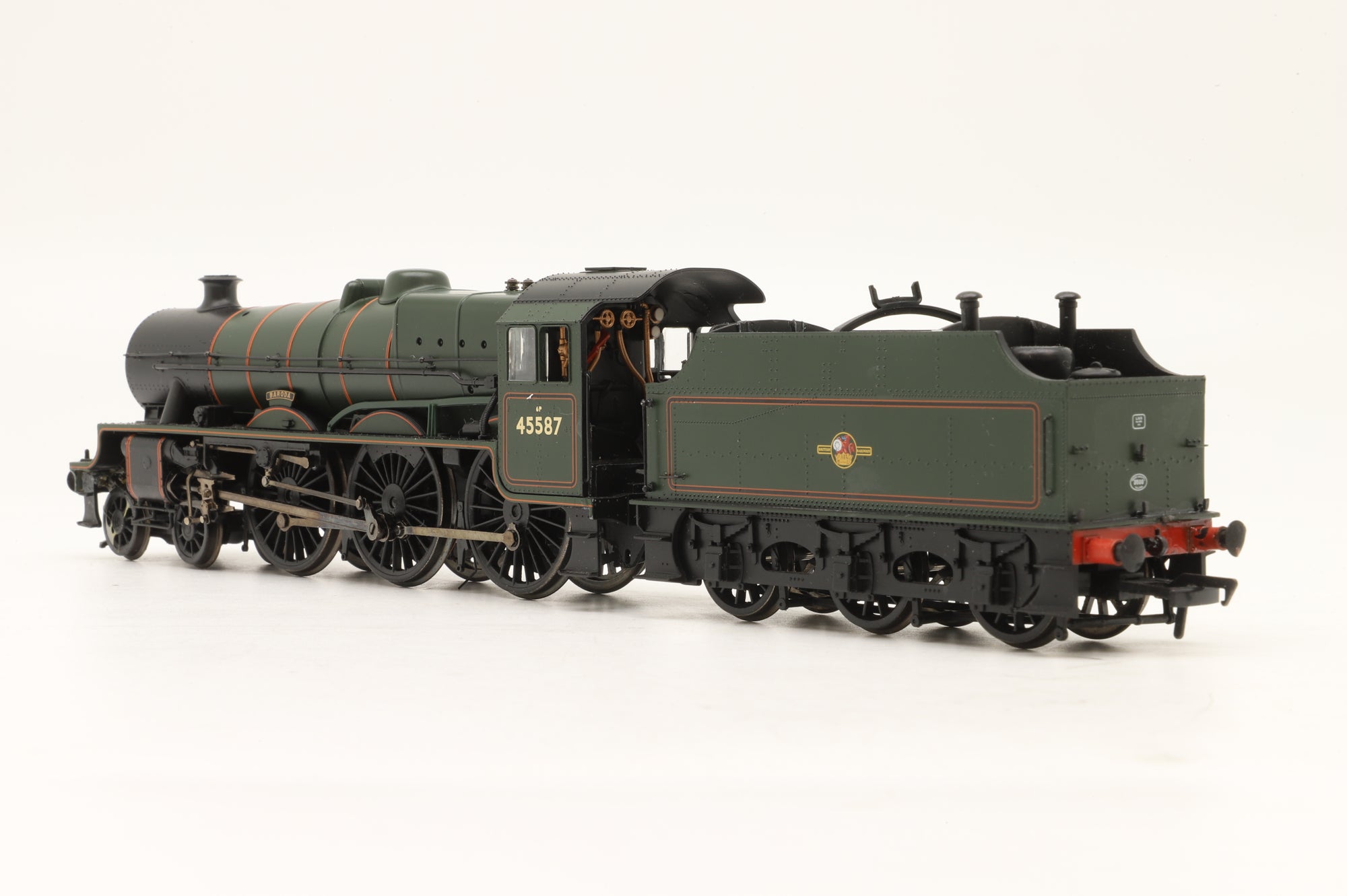 WORKSHOP Bachmann OO 31-186 Jubilee Class '45587' 'Baroda' BR Green L/C Fowler Tender