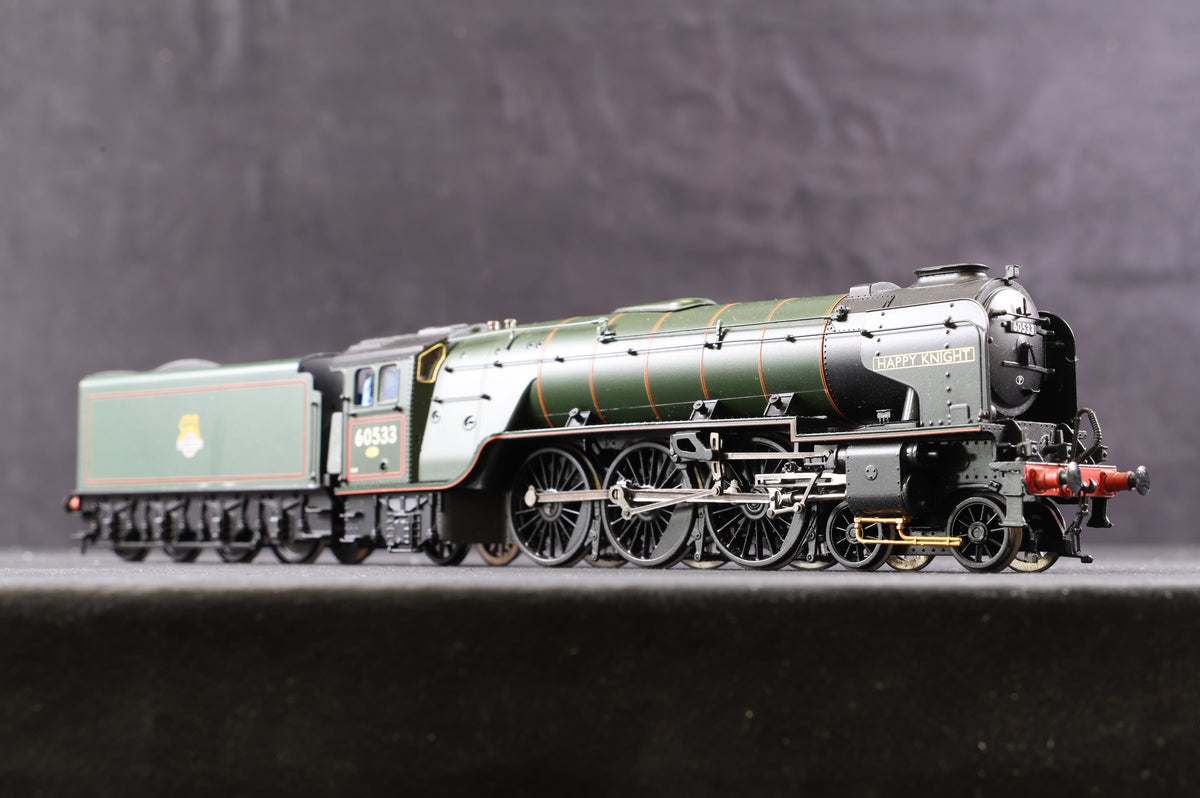 Bachmann OO 31-528 Class A2 &#39;60533&#39; &#39;Happy Knight&#39; BR Green L/C, DCC Fitted