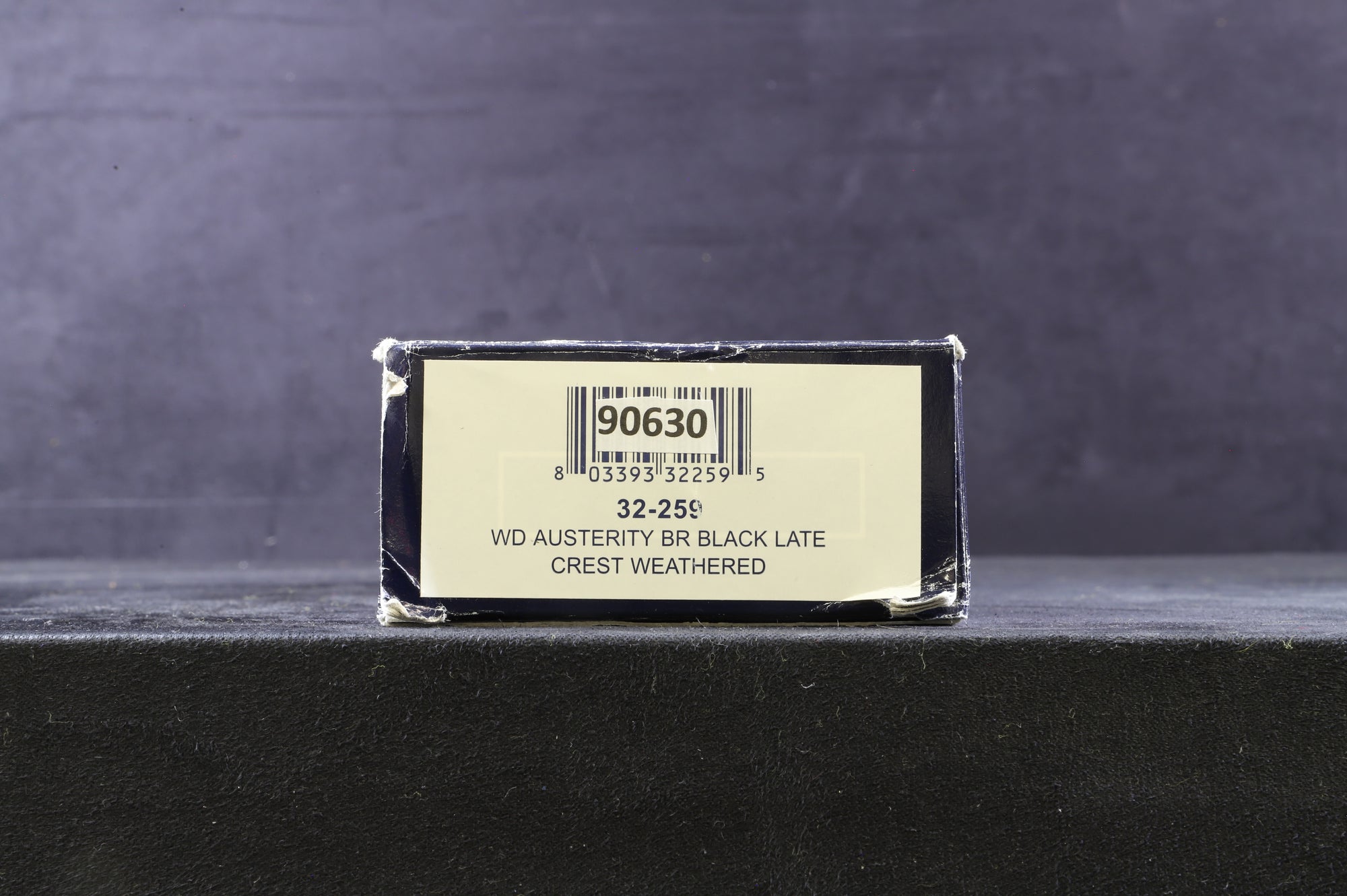 Bachmann OO 32-259 WD Austerity BR Black Late Crest, Weathered