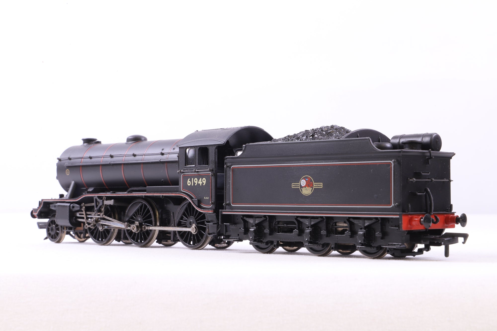 Bachmann OO 32-277 K3 Class '61949' BR Lined Black L/C Stepped Tender