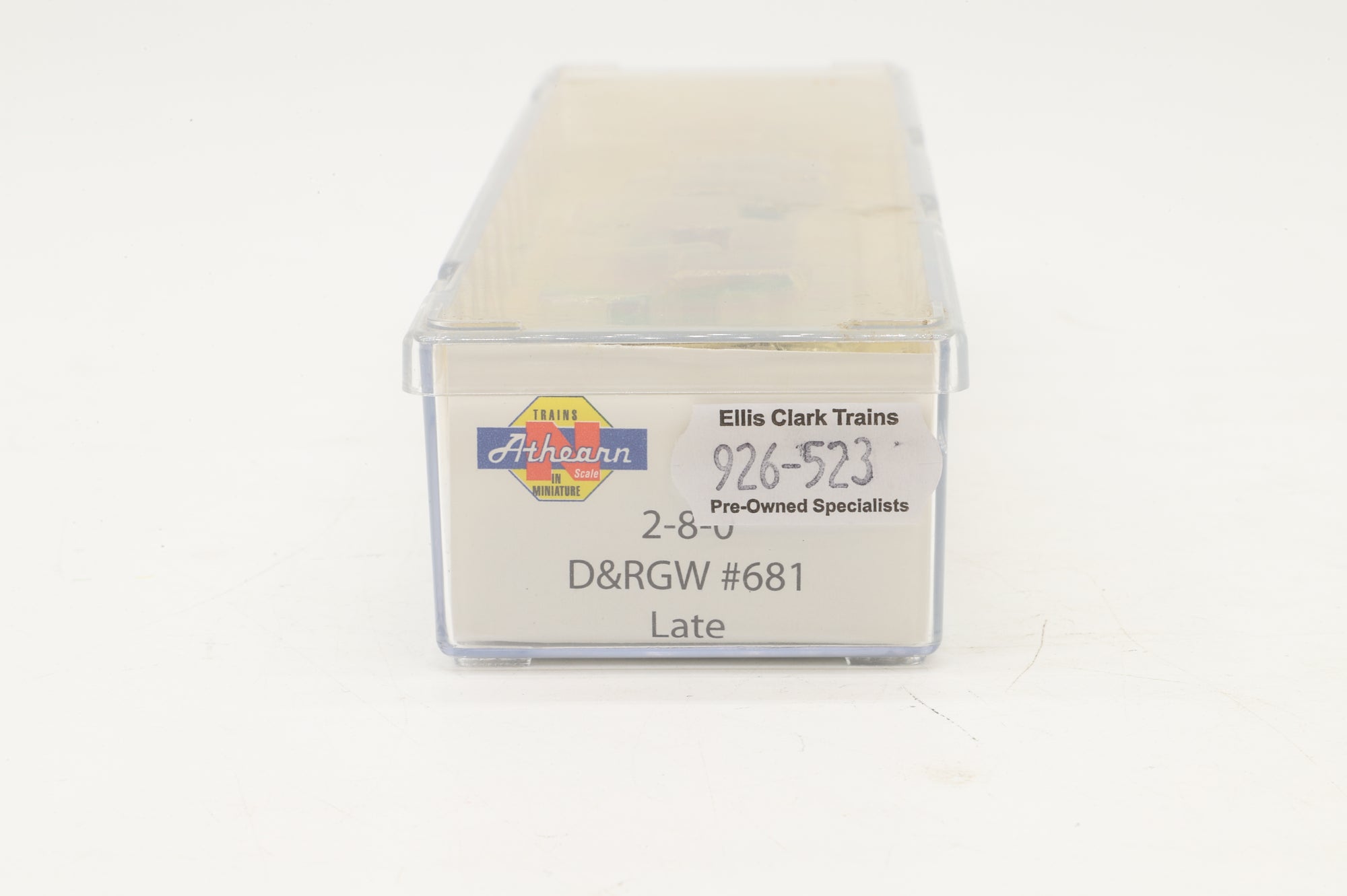 Athearn N 10917 D&RGW 2-8-0 Steam Loco #681