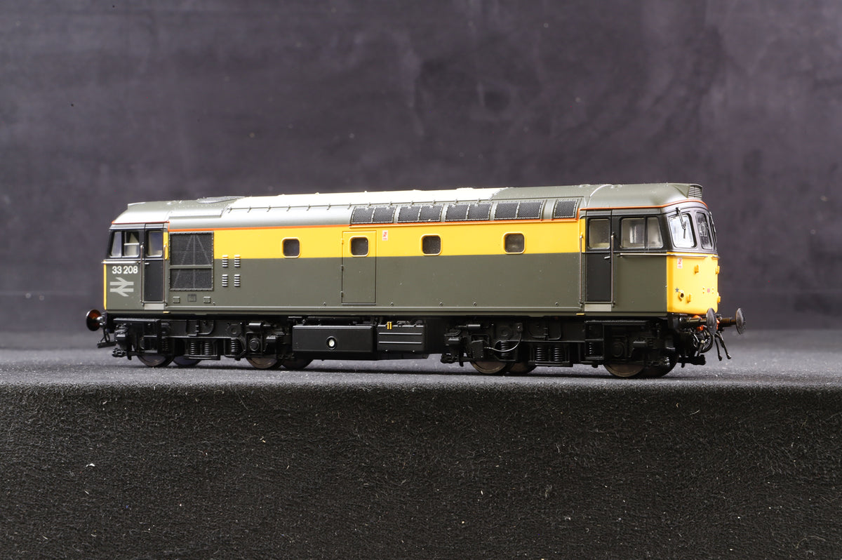 Heljan OO 3327 Class 33/2 &#39;33208&#39; Engineers Dutch Livery, DCC Fitted