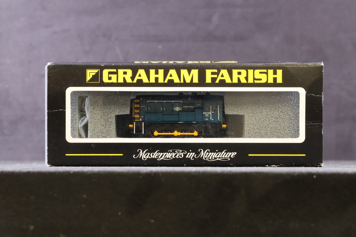 Graham Farish N 371-015 Class 08 Diesel Shunter &#39;08748&#39; BR Blue