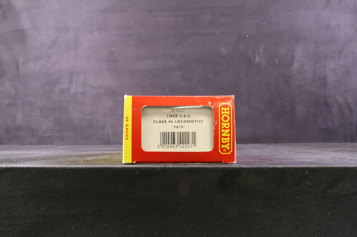 Hornby OO R2227 Class 06 7675 in Wartime &#39;NE&#39; Black