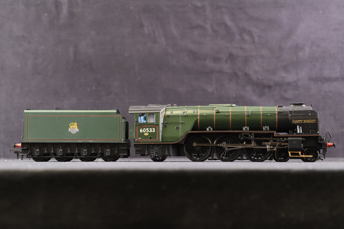 Bachmann OO 31-528 Class A2 &#39;60533&#39; &#39;Happy Knight&#39; BR Green L/C, DCC Fitted