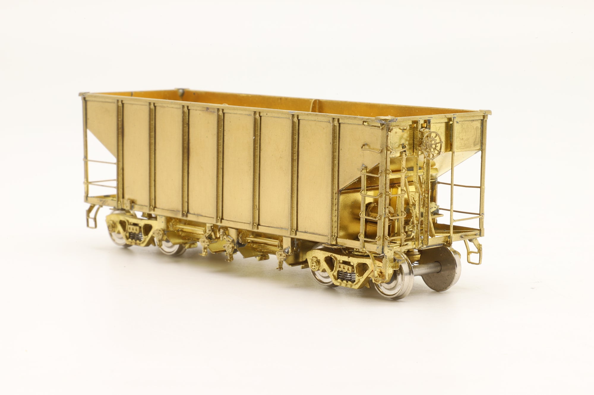 Precision Scale Co./Iron Horse Models HO Brass 15400 100 Ton Ballast Car AAR Class HK Unpainted
