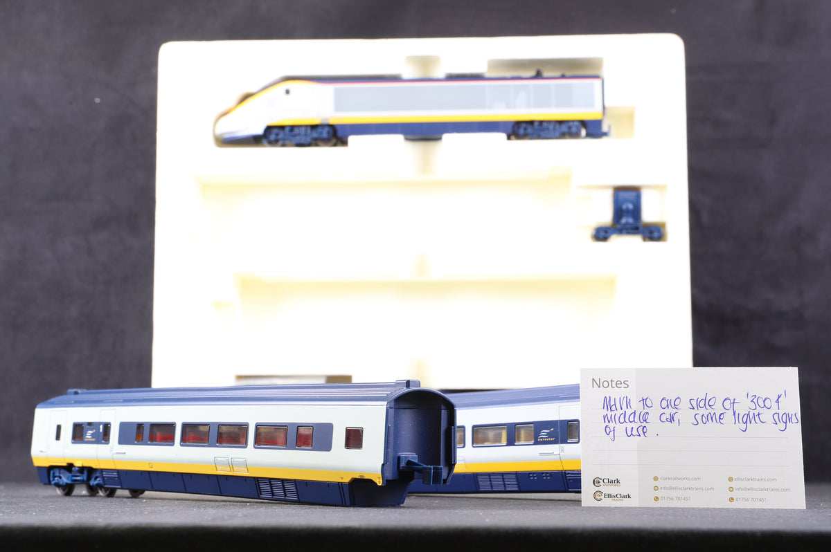 Hornby OO R665A Class 373 Eurostar 4 Car Train Pack