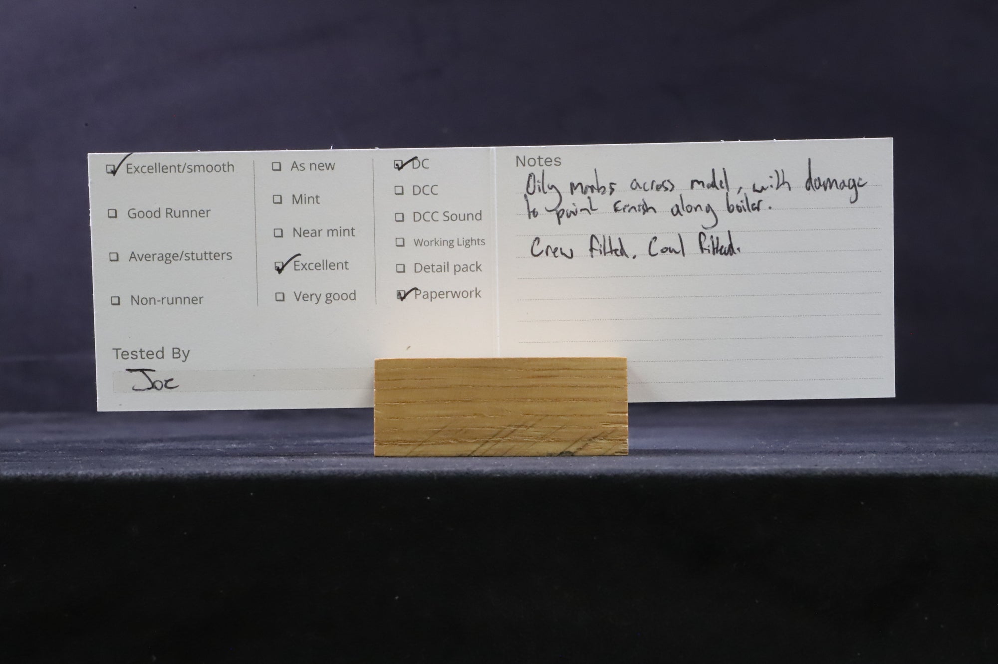 Bachmann OO 31-481 Class G2A '49106' BR Black E/C Weathered