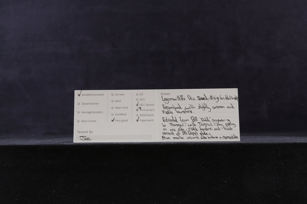 Bachmann OO 32-785DS Class 37 &#39;37201&#39; &#39;Saint Margaret&#39; Trainsrail Renumbered Weathered, DCC Sound