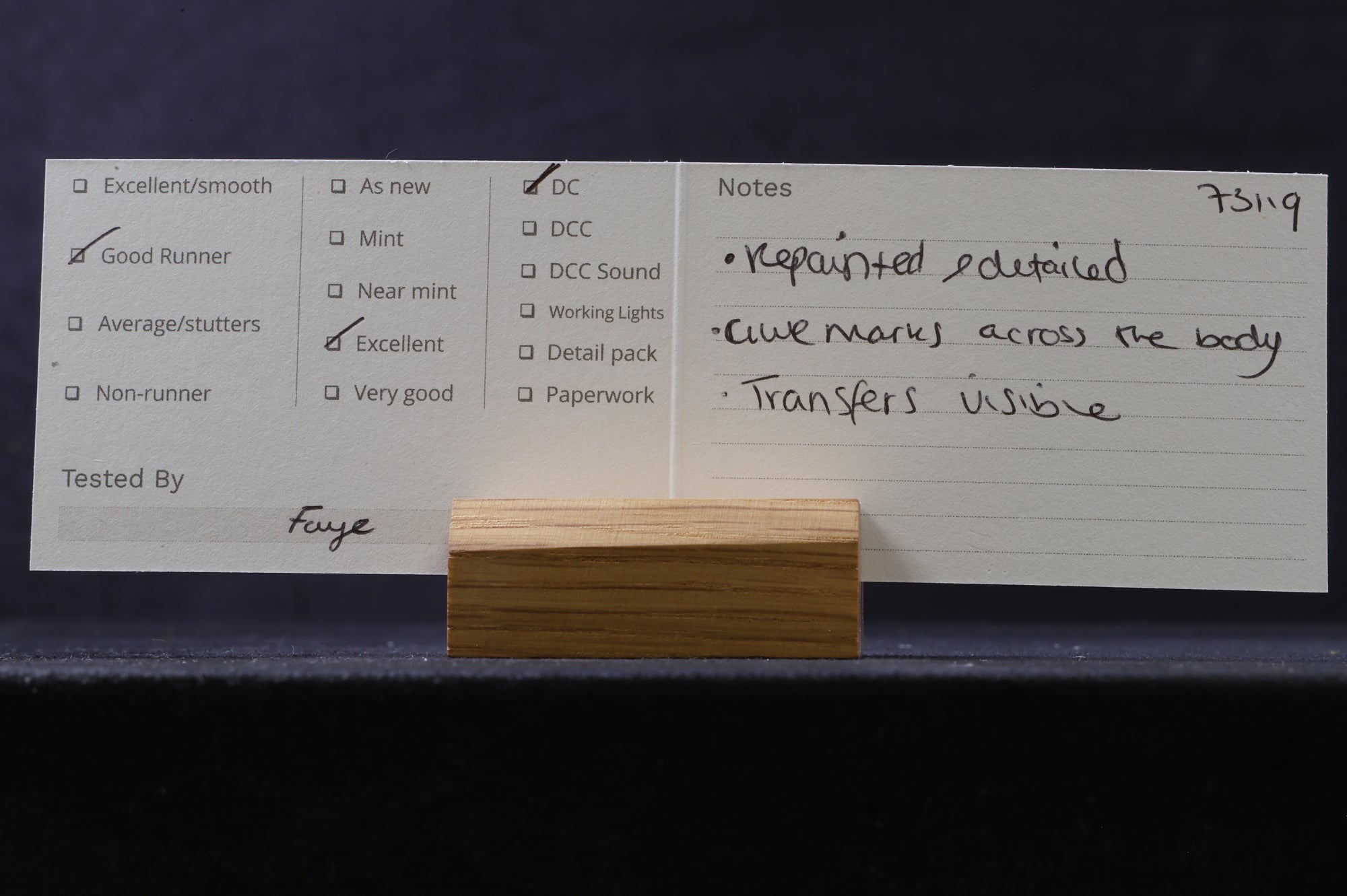 Hornby OO Class 73 '73119' BR Blue Repainted & Detailed