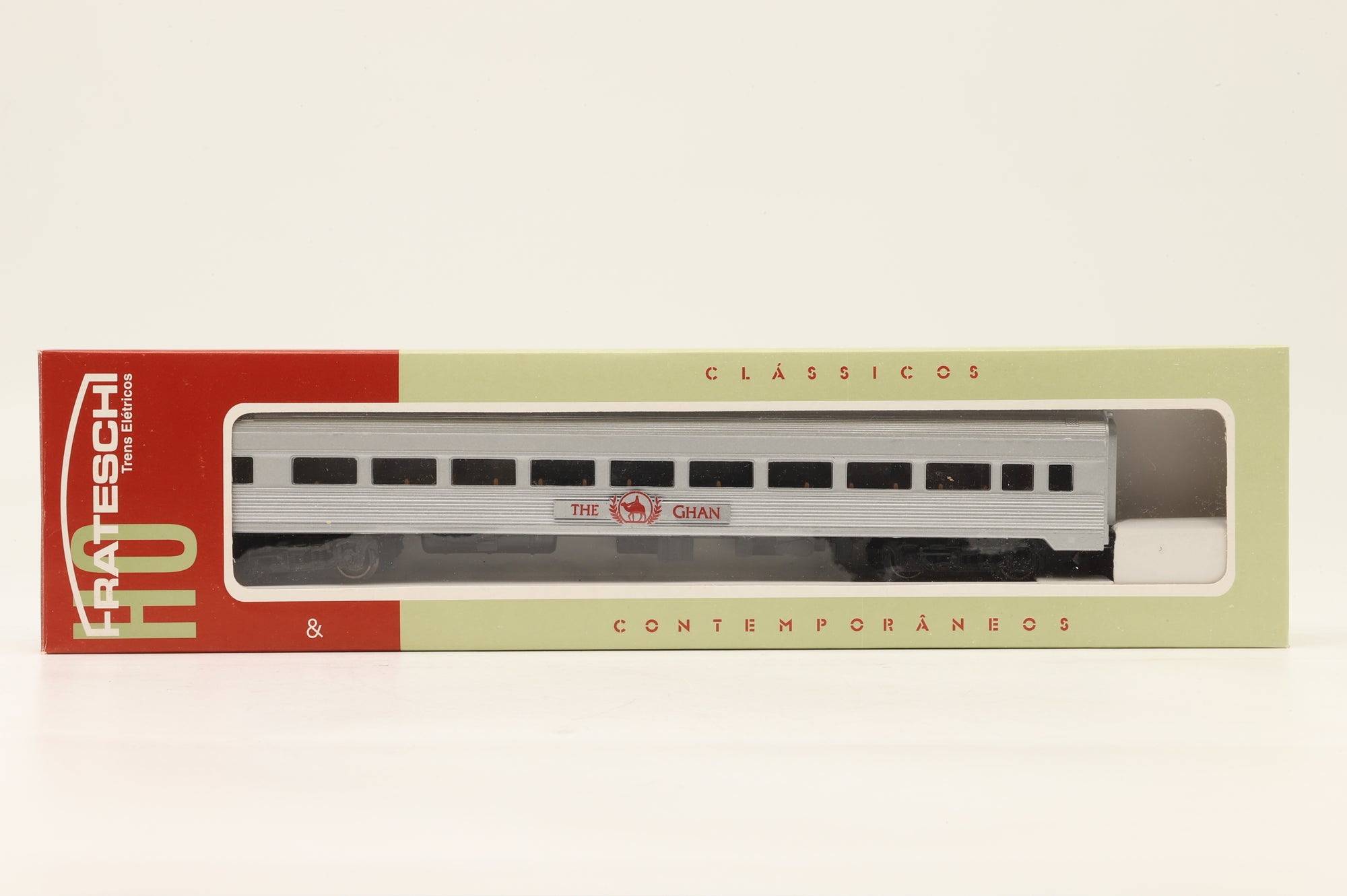 WORKSHOP Frateschi HO 'The Ghan' Train Set Incl. GE C30-7 & 3x Budd Coaches