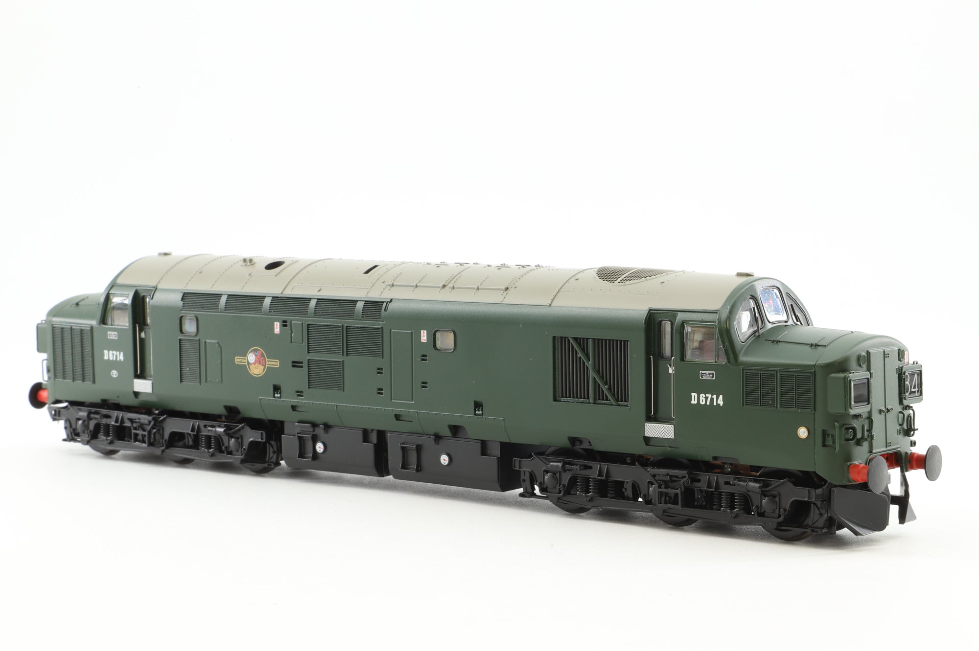 Bachmann OO 32-787 Class 37/0 'D6714' BR Green L/C
