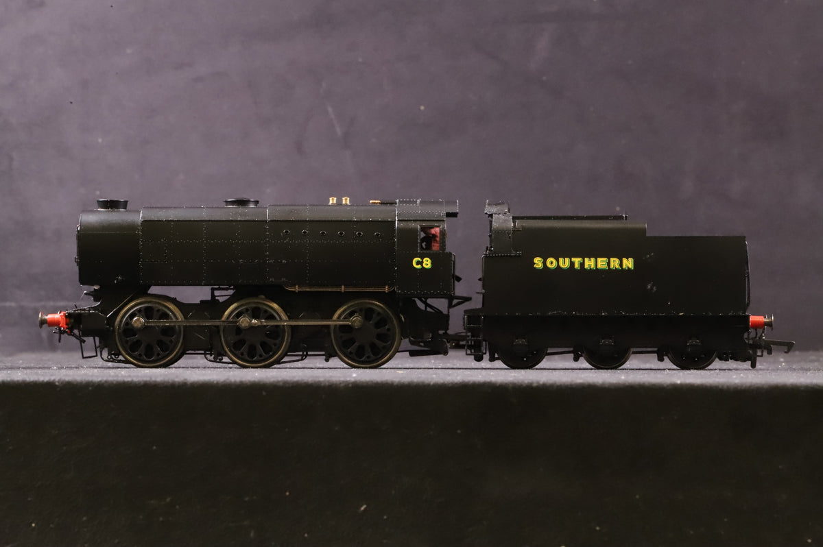 WORKSHOP Hornby OO R2343 Class Q1 No.C8 in SR Black w/ Sunshine Lettering