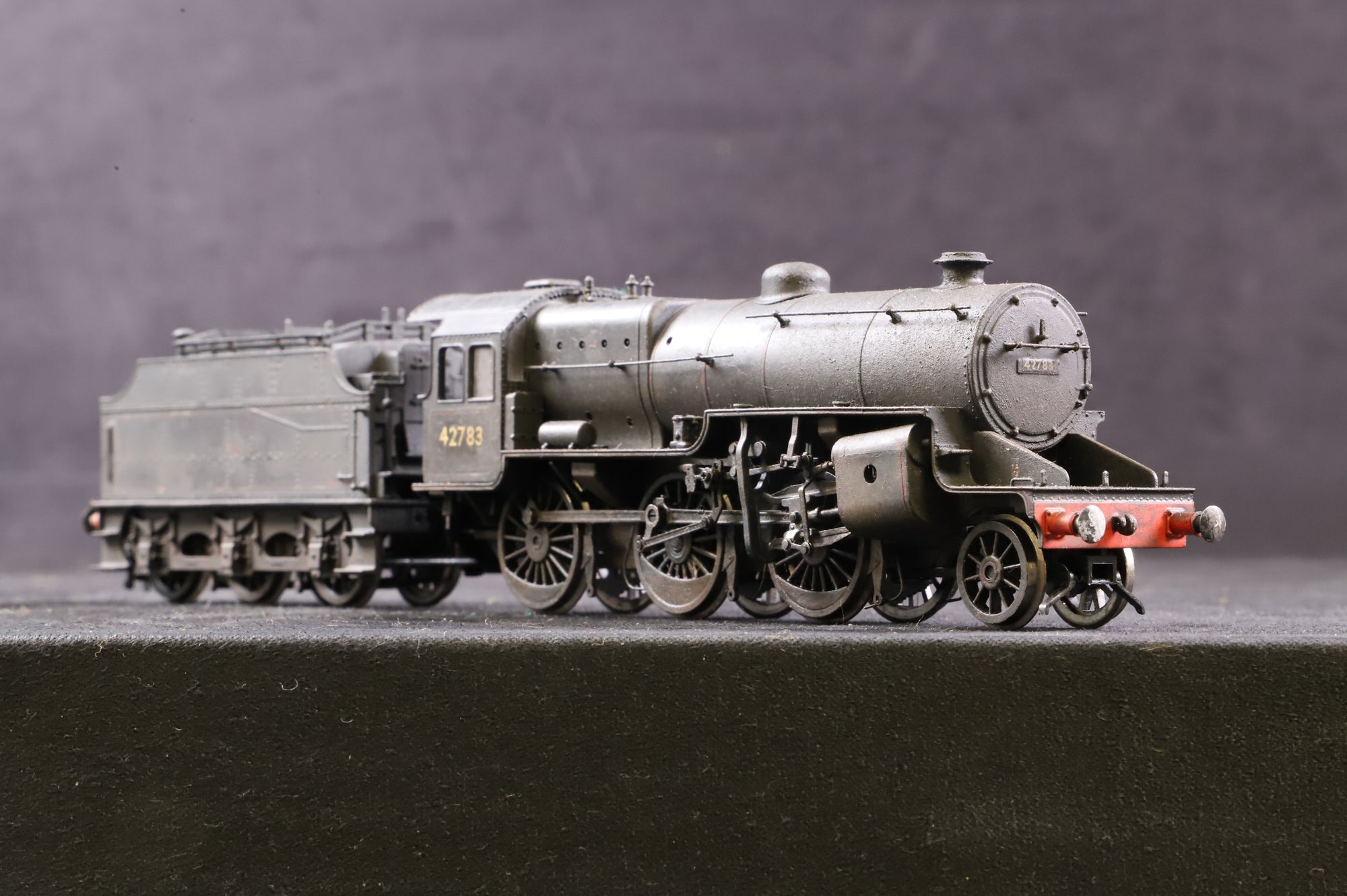 WORKSHOP Bachmann OO Hughes Crab 32783 in BR Black w/ Late Crests - Weathered