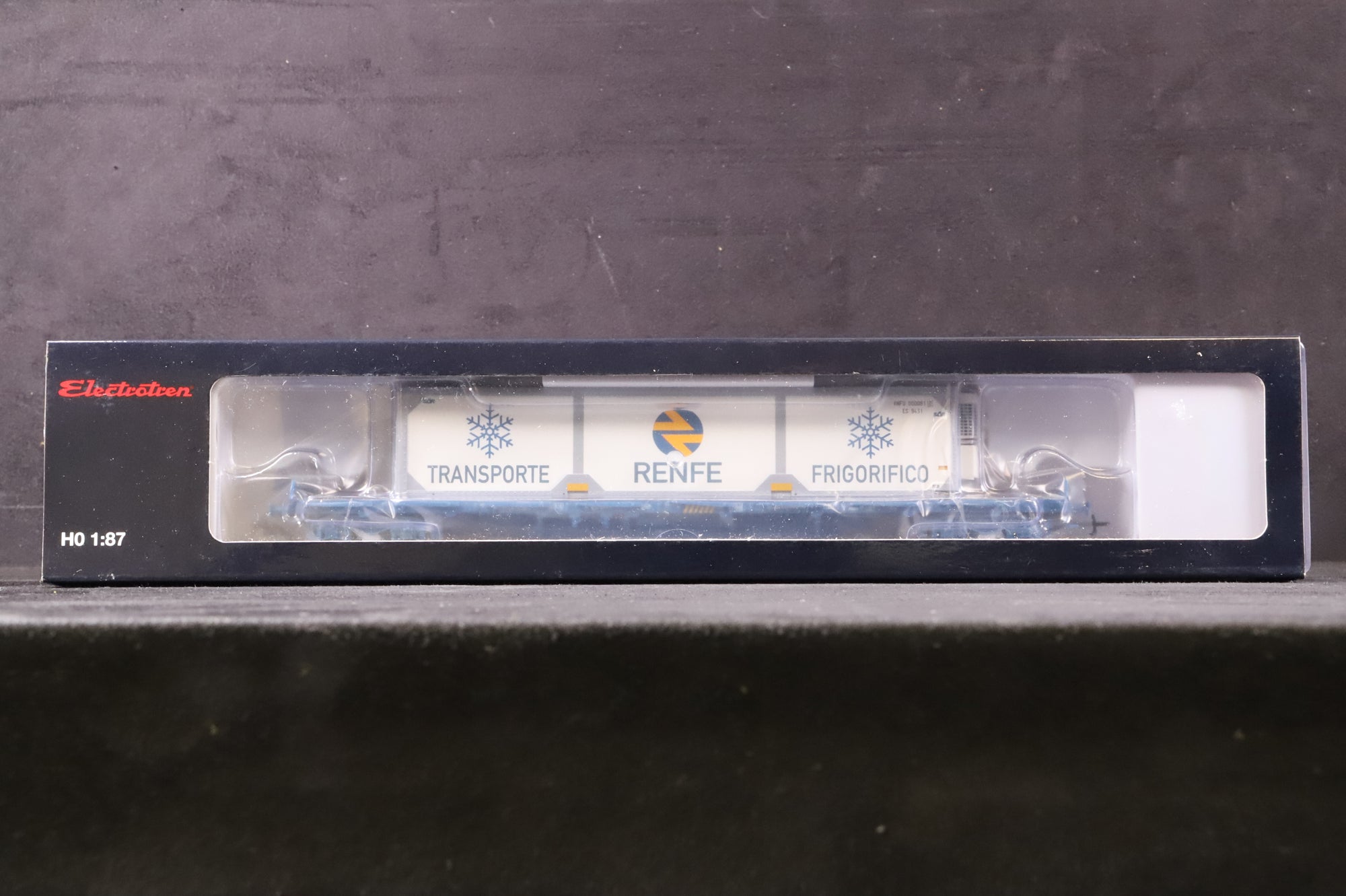 Electrotren HO HE6007 RENFE Container Wagon