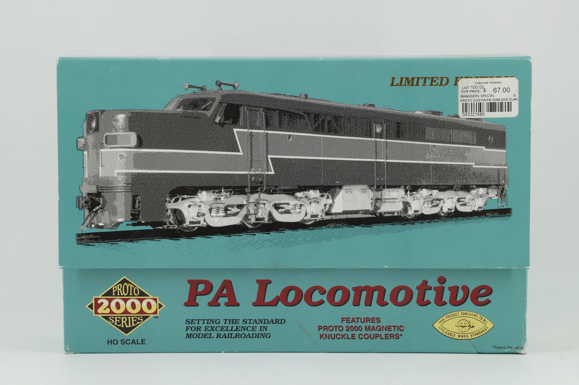 Proto 2000 Series HO 21688 PA Loco SP '6005'