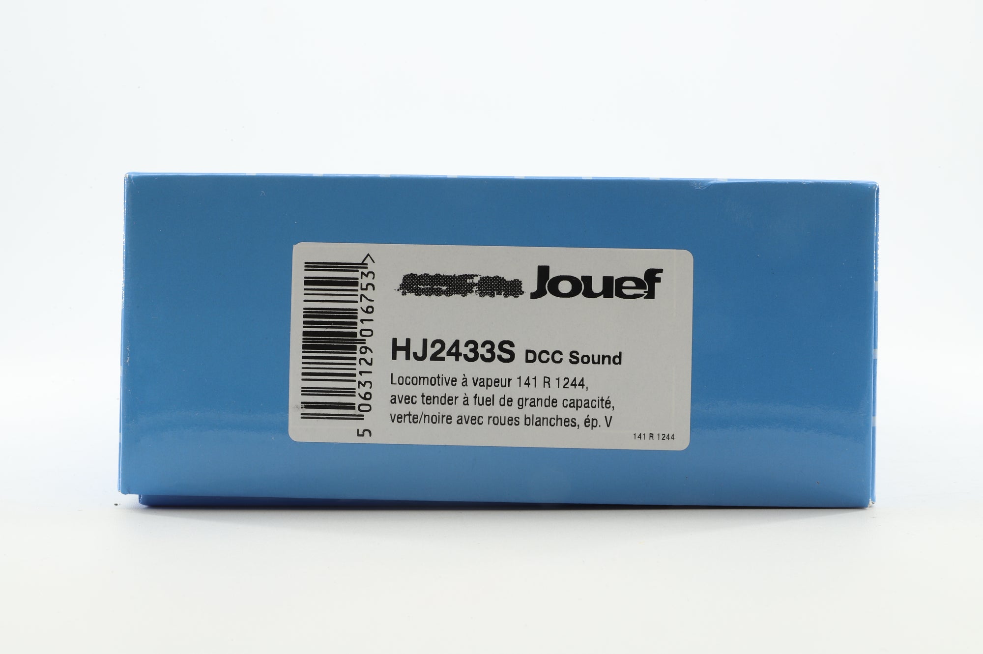 Jouef HO HJ2433S loco 141 R 1244 in Lined Green/Red - DCC Sound