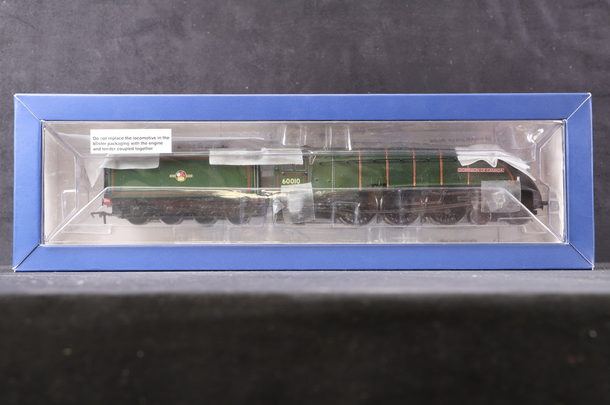 Bachmann OO 31-967 Class A4 &#39;60010&#39; &#39;Dominion Of Canada&#39; BR Green L/C