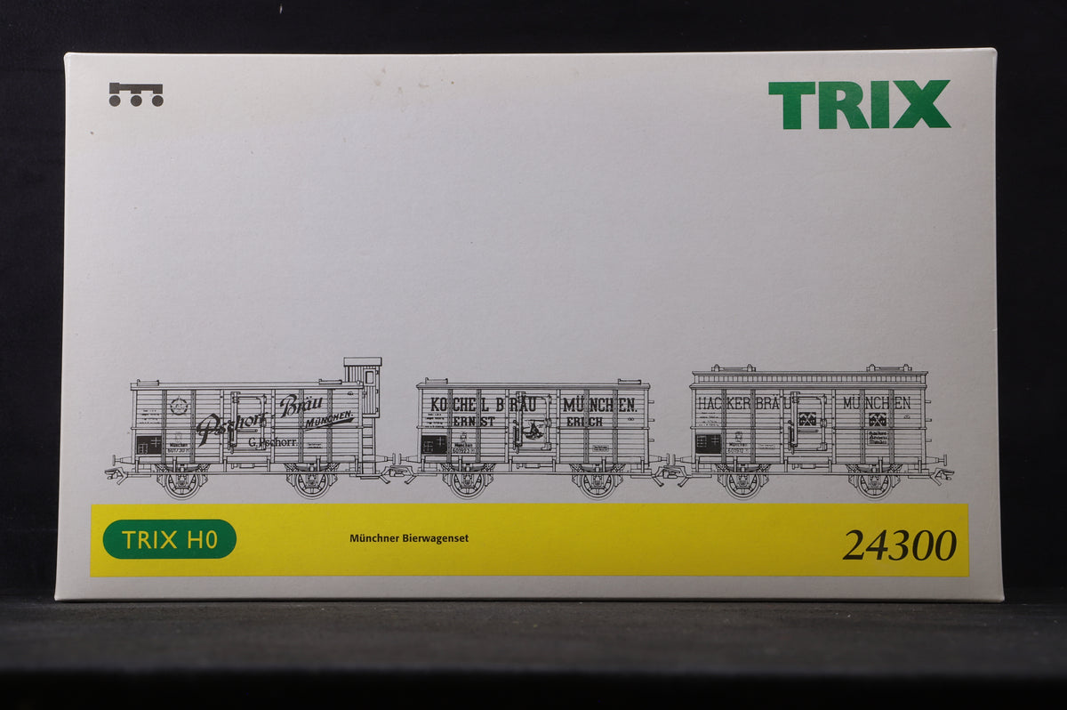 Trix HO 24300 Pack Of 3 Beer Wagons