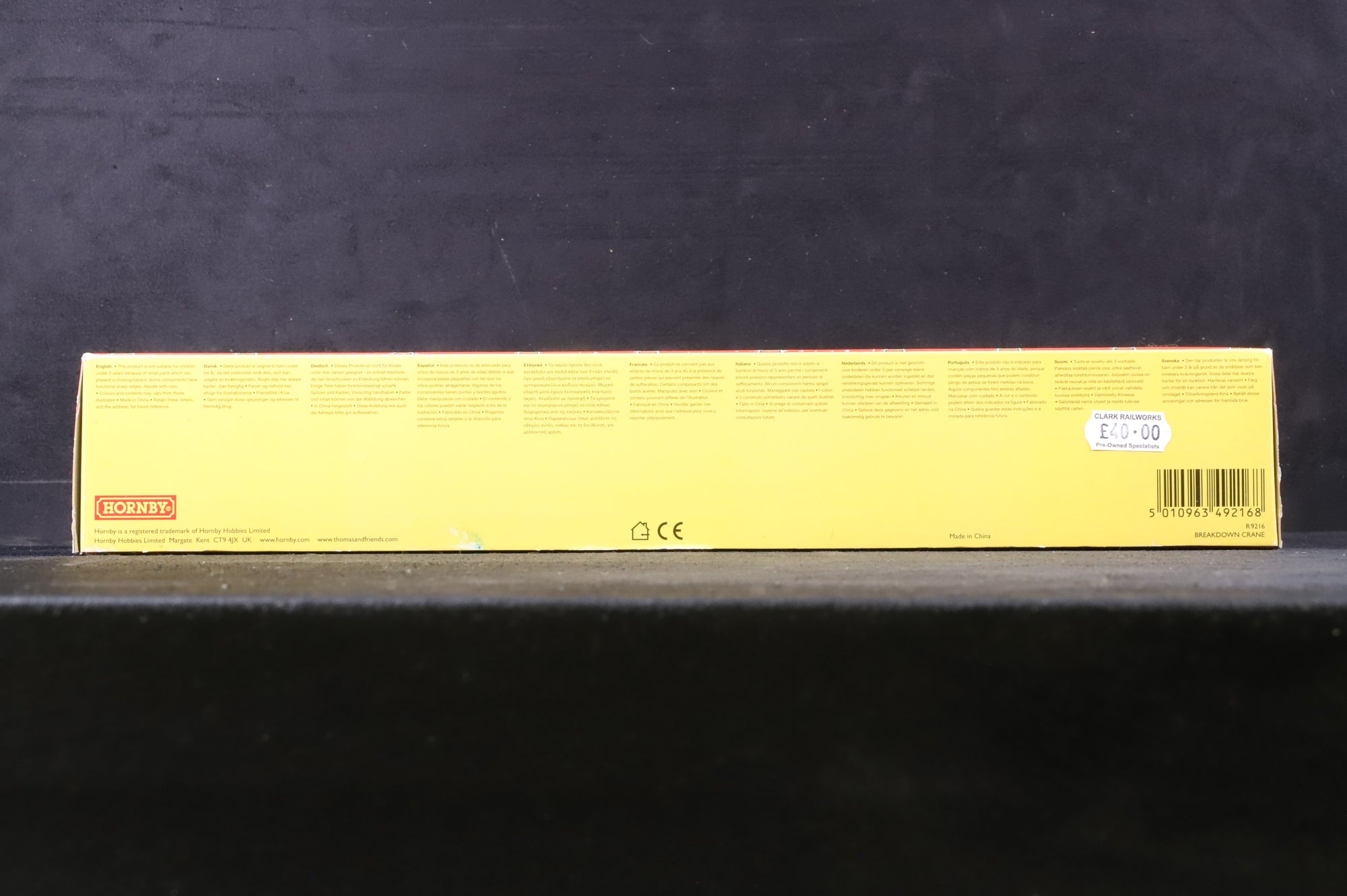 Hornby OO R9216 Thomas & Friends Breakdown Crane