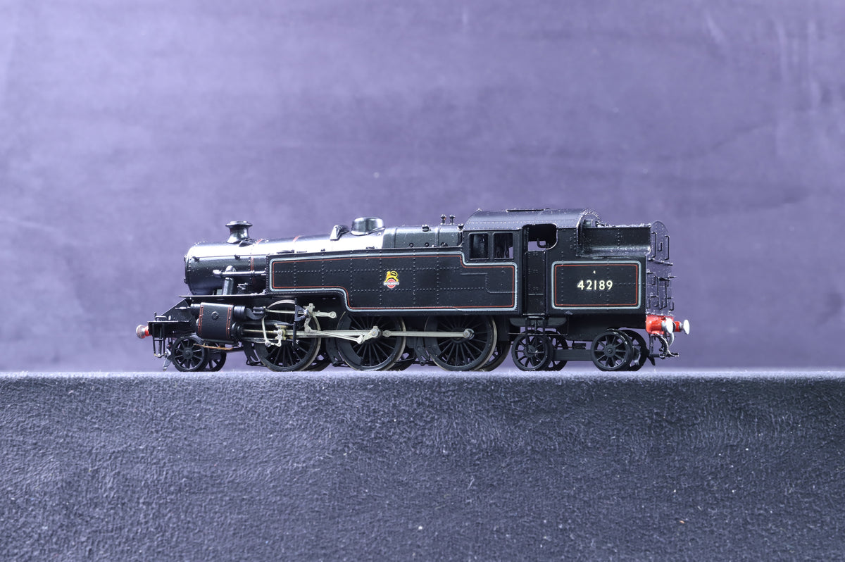 DJH OO K52 Kit Built Ex-LMS Fairburn Tank 2-6-4 &#39;42189&#39; BR Lined Black E/C