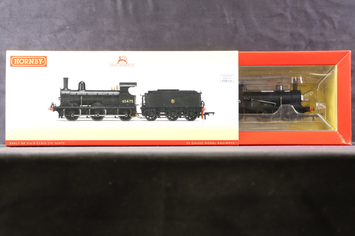 Hornby OO R3381 Class J15 &#39;65475&#39; BR Black E/C