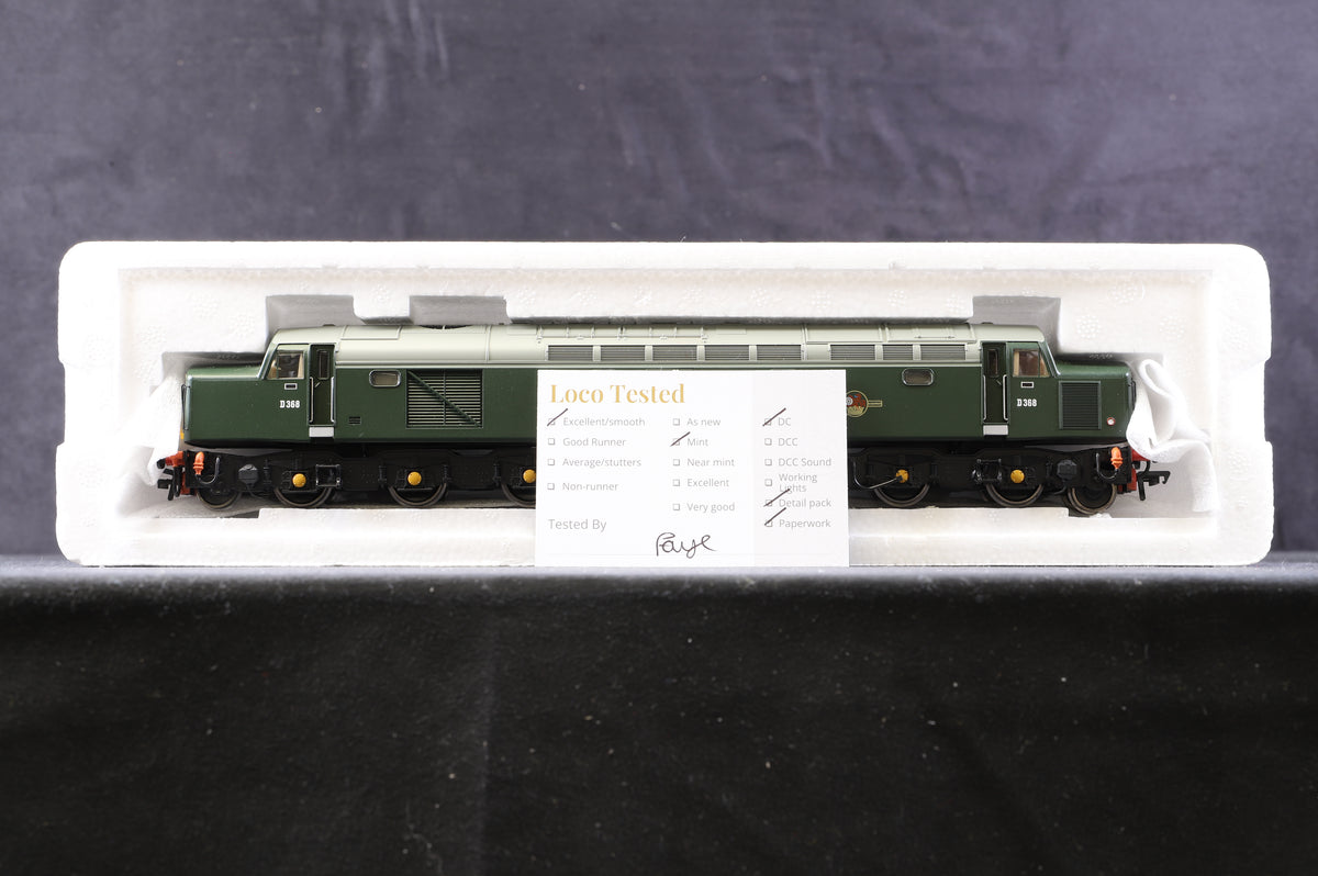 Bachmann OO 32-475 Class 40 Diesel &#39;D368&#39; BR Green L/C Indicator Boxes