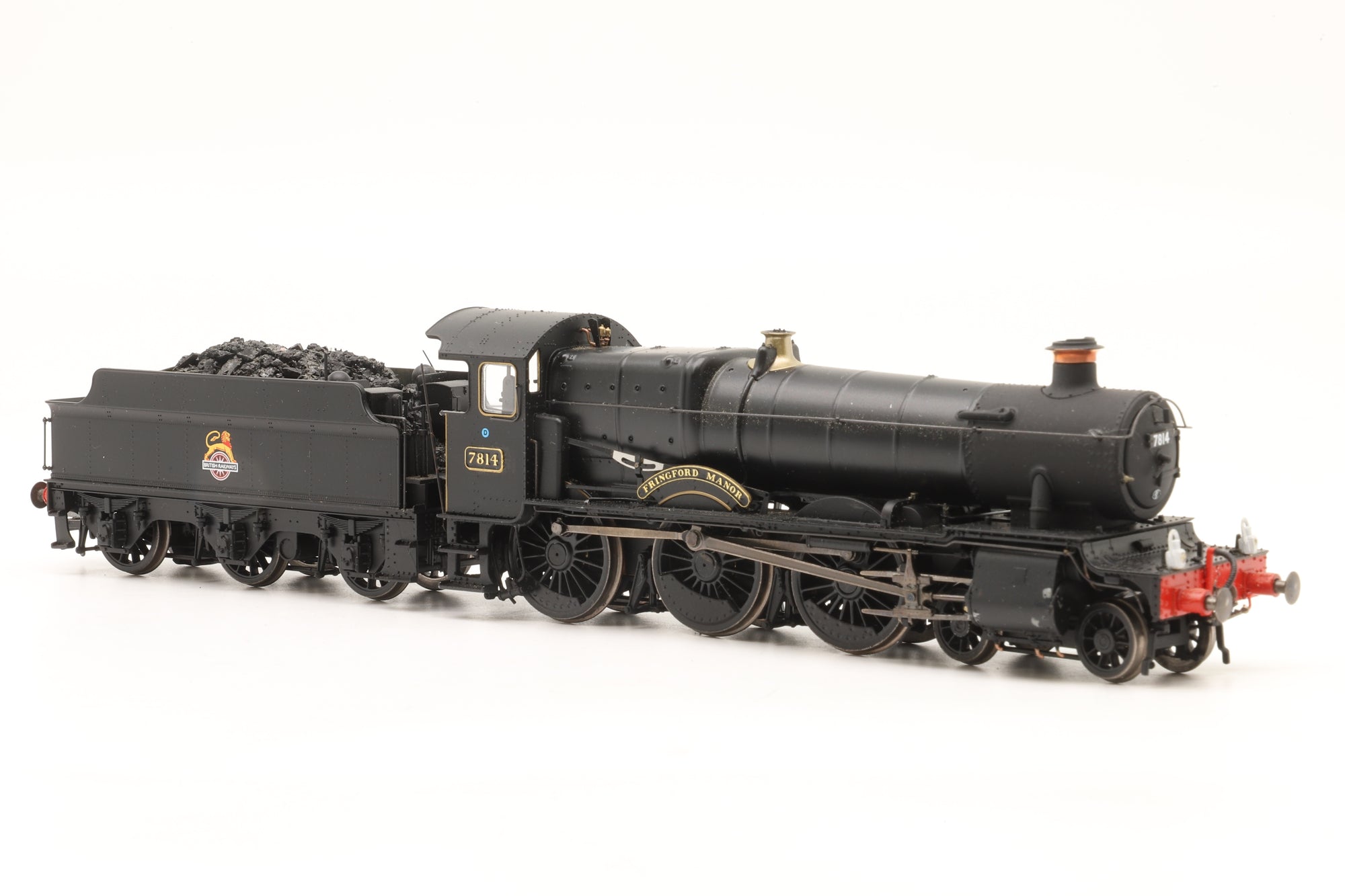 Accurascale OO ACC2500-7814 GWR Manor '7814' 'Fringford Manor' BR Unlined Black Large Early Crest DCC Sound
