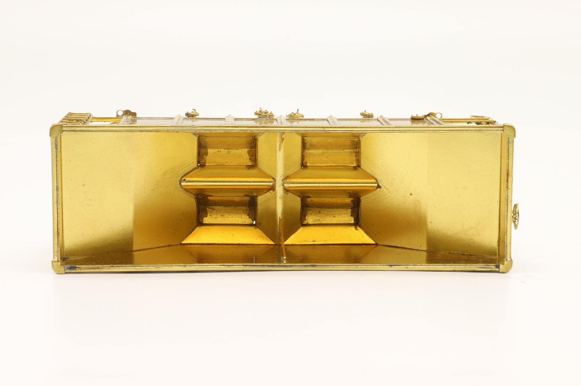 Precision Scale Co./Iron Horse Models HO Brass 15400 100 Ton Ballast Car AAR Class HK Unpainted