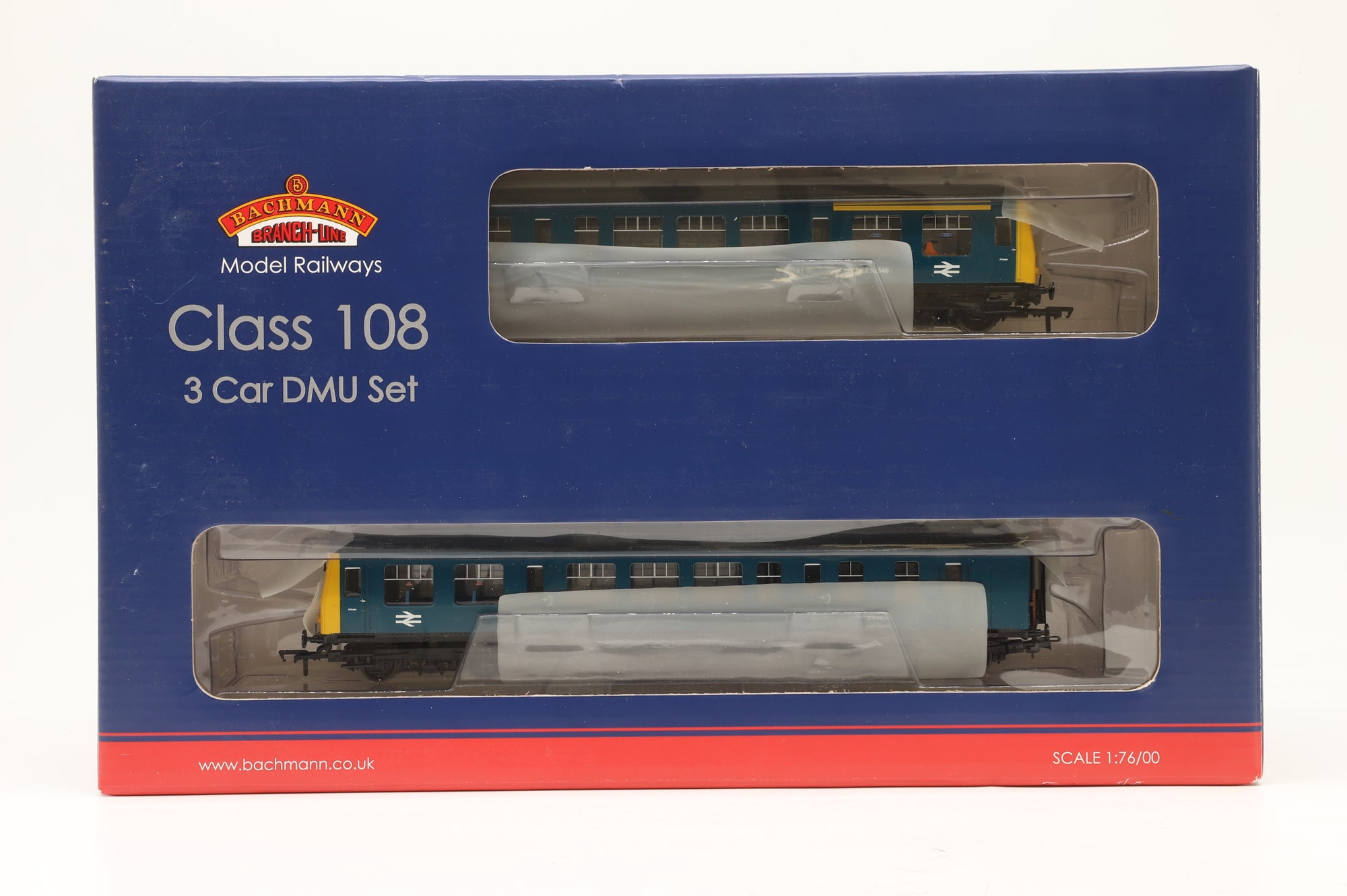 Bachmann OO 32-912 Class 108 3-Car DMU in BR Blue