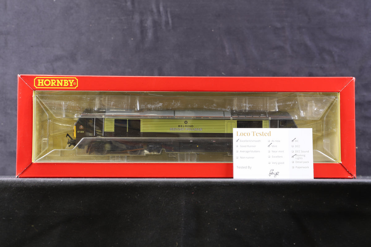 Hornby OO R3774 DB Class 67 &#39;67024&#39; Belmond British Pullman