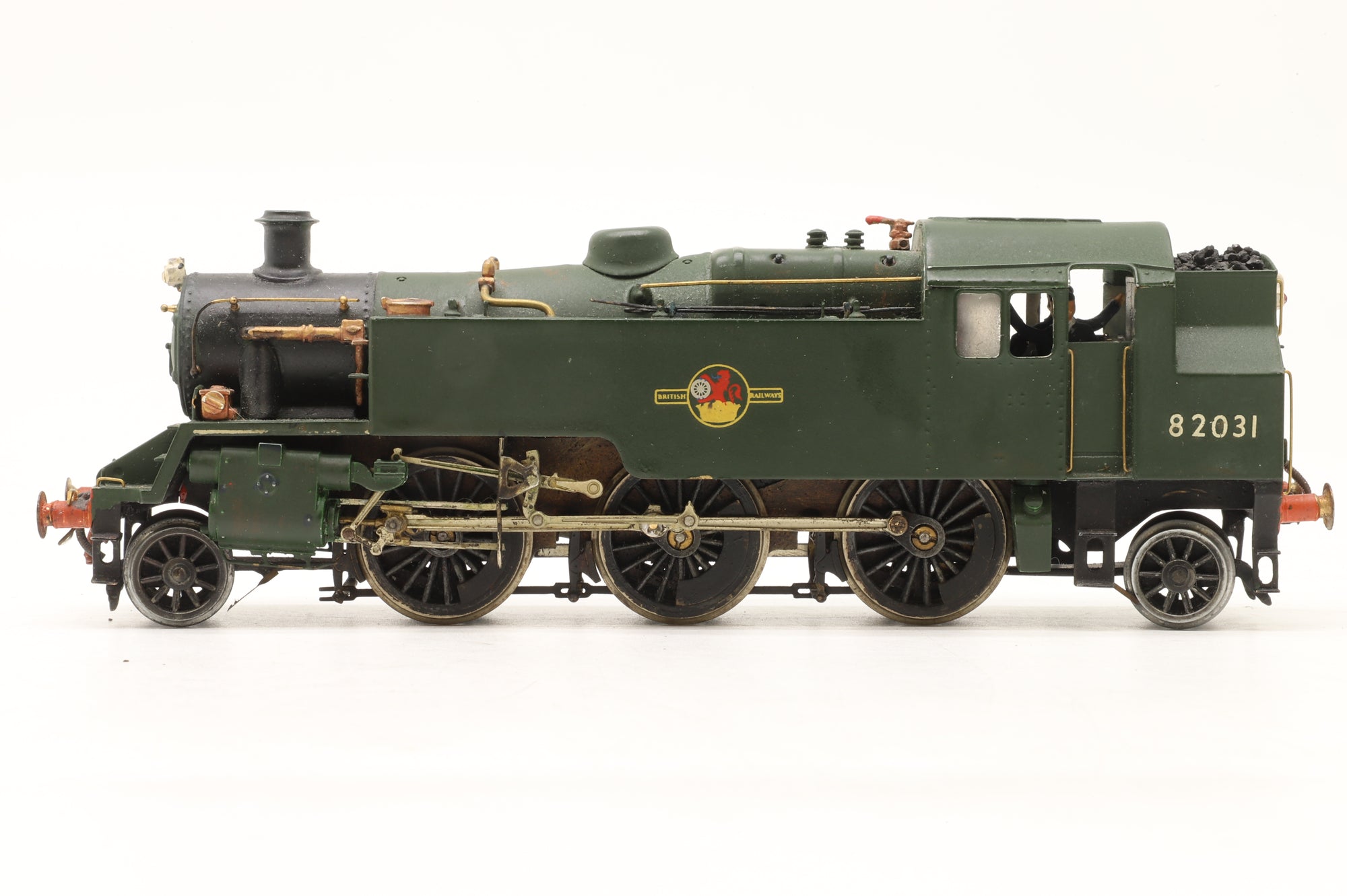 DJH OO K63 BR Standard Class 3 Tank '82031' BR Green L/C Kit Built