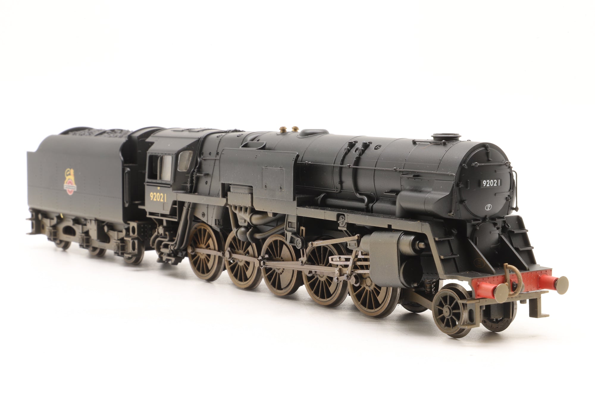 Hornby Railroad OO R3356 Class Crosti 9F '92021' BR Black E/C Weathered DCC Sound
