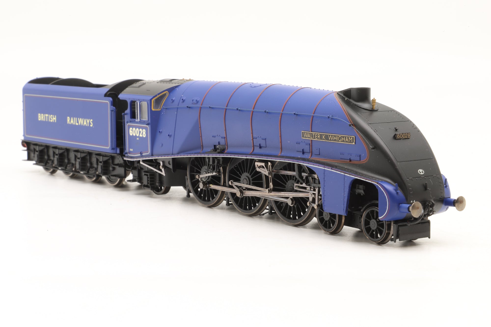 Hornby OO Class A4 '60028' 'Walter K. Whigham' BR Experimental Purple