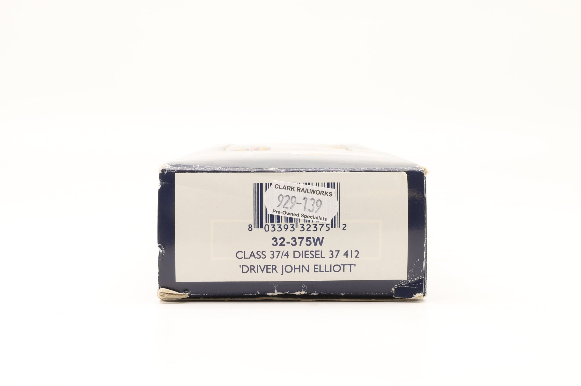 Bachmann OO 32-375W Class 37/4 '37401' Renumbered & Weathered DCC Fitted