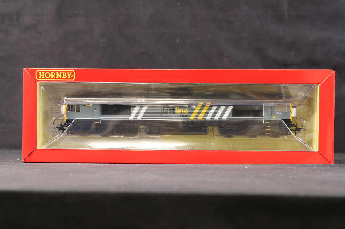 Hornby OO R30167 Fastline Class 66 Co-Co &#39;66301&#39;