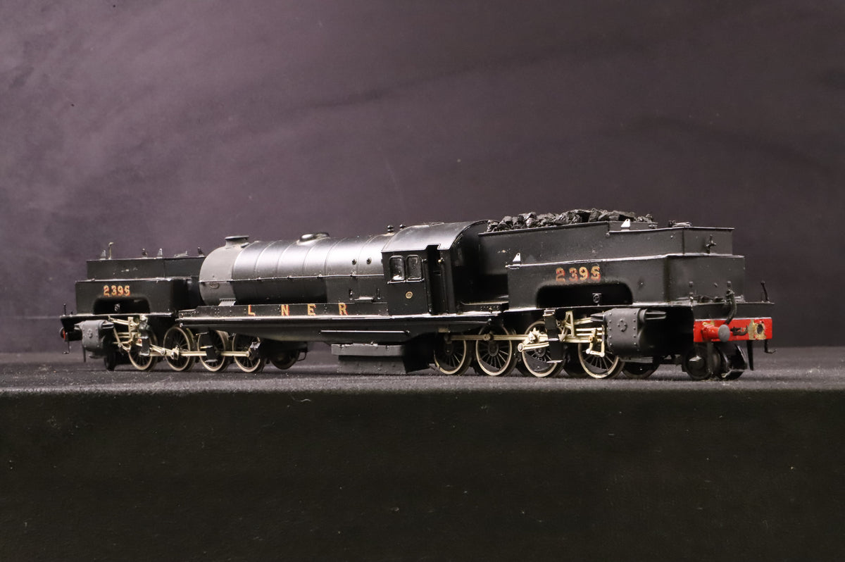DJH OO K40 LNER/ BR Garrat 2-8-0/ 0-8-2  &#39;2395&#39; LNER Black Kit Built