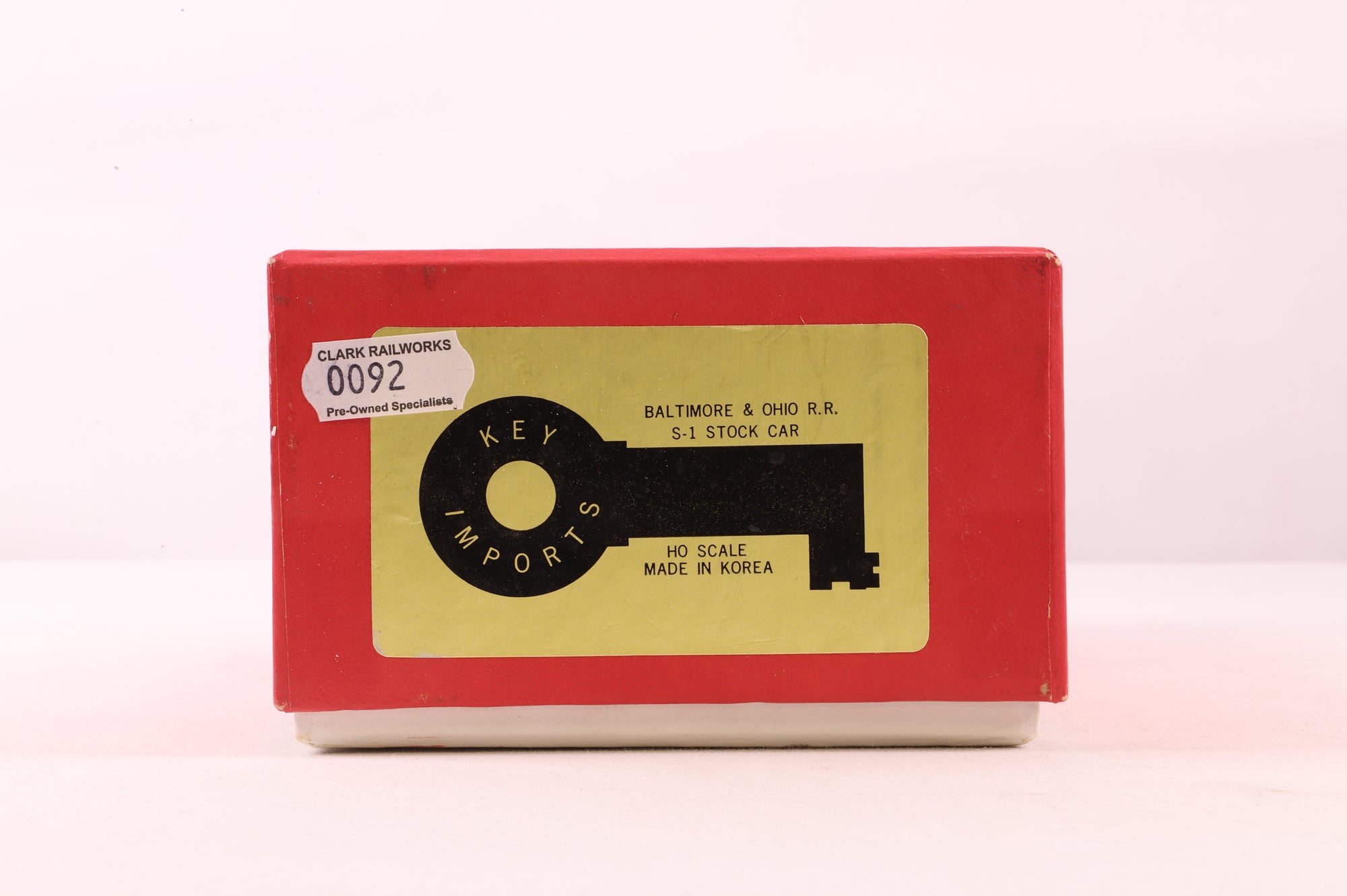 Key Imports HO Brass Stock Car B&O Class S-1 DeLuxe Cattle Brown '113110'