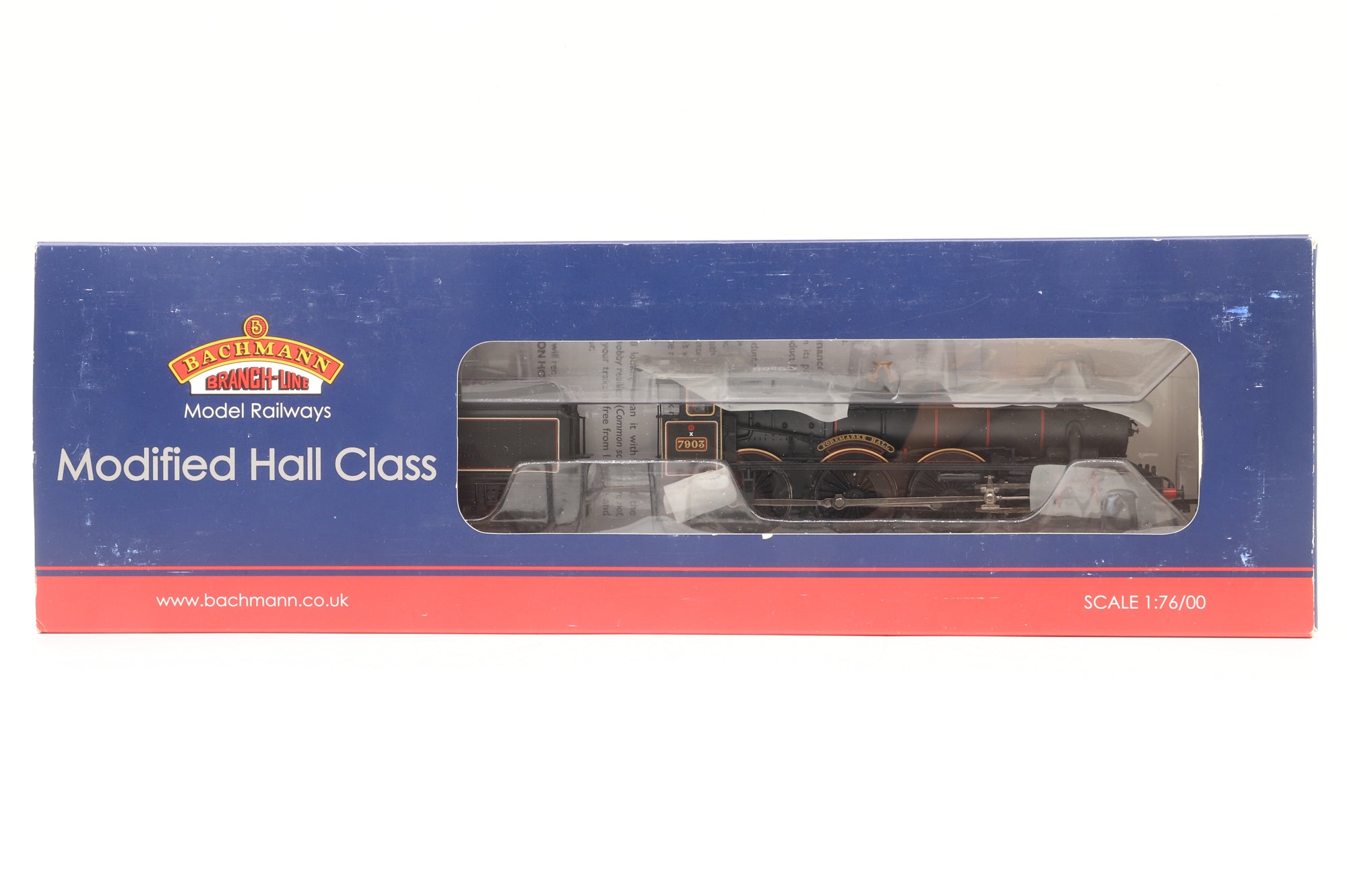 Bachmann OO 31-781 Modified Hall Class '7903' 'Foremarke Hall' BR Black E/C